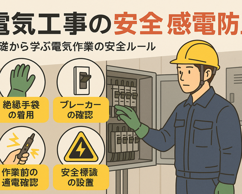 22電気工事 安全対策