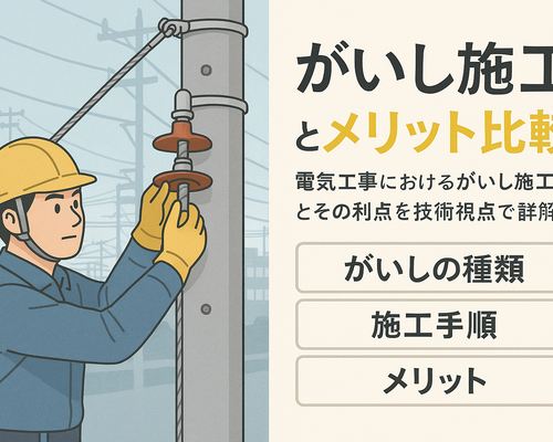 26電気工事 がいし