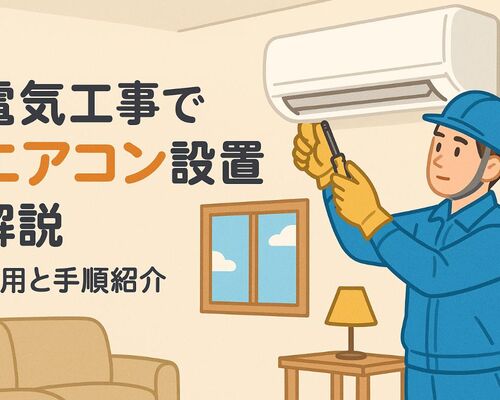 06電気工事 エアコン