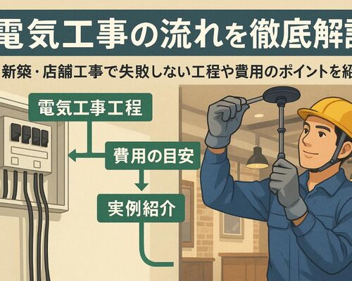 12電気工事 流れ