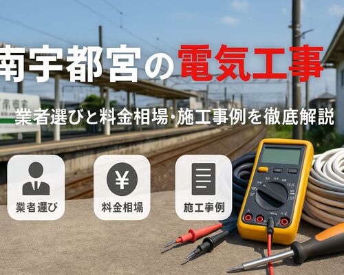 24 南宇都宮駅 電気工事