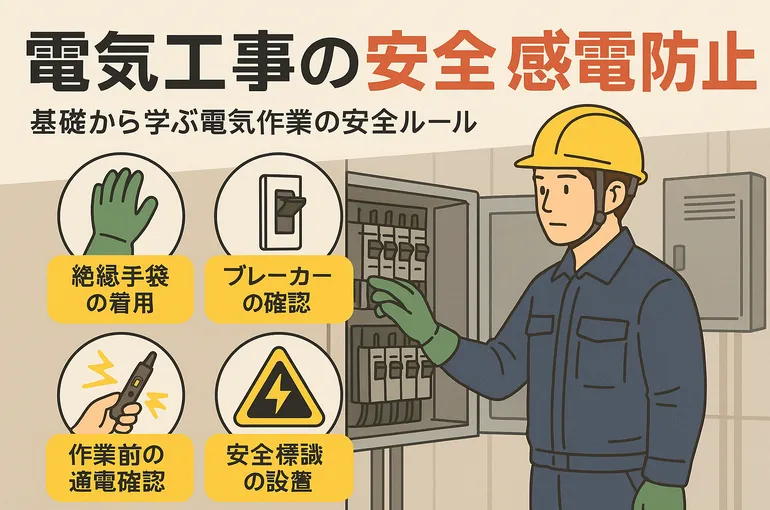 22電気工事 安全対策