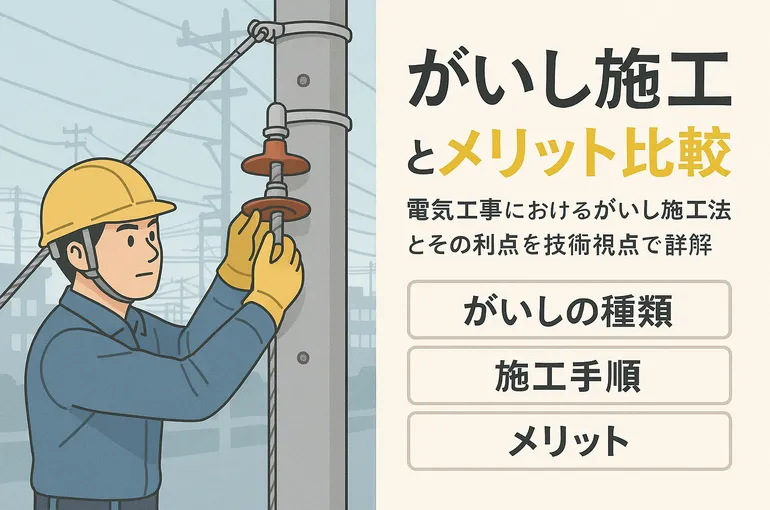 26電気工事 がいし