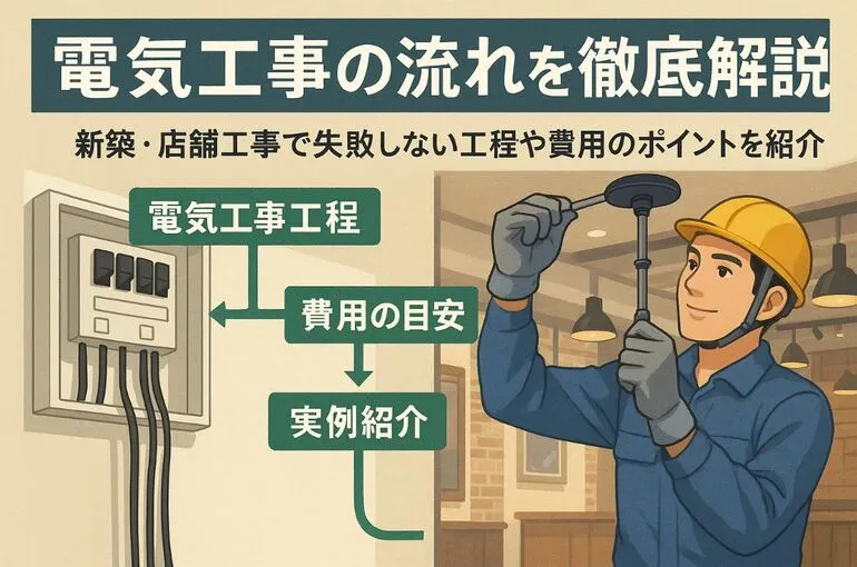 12電気工事 流れ
