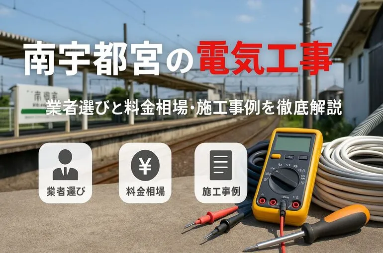 24 南宇都宮駅 電気工事