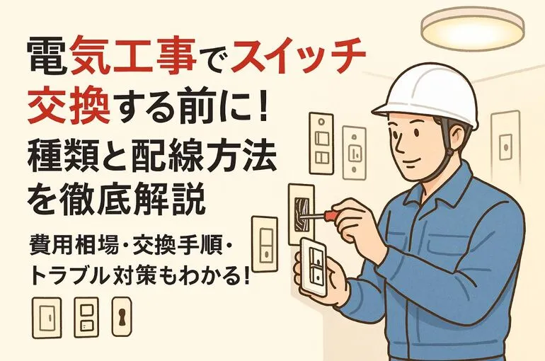 06 電気工事 スイッチ